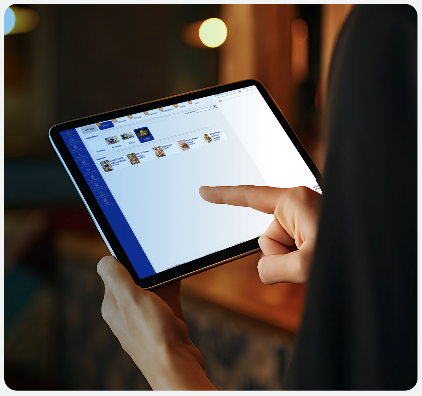 Handheld mobile POS